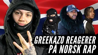 GREEKAZO & MACKAN REAGERER PÅ NORSK RAP | YLTV