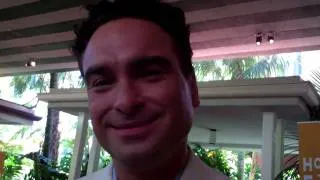 Johnny Galecki at the 2011 HFPA Luncheon