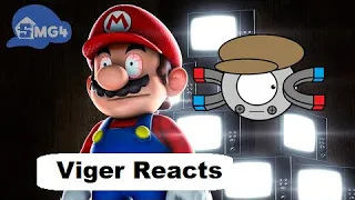 Viger Reacts to SMG4's "No TV Make Mario No Okie Dokie"