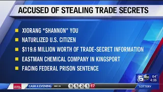 Chinese engineer accused of stealing trade secrets