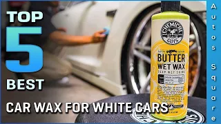 Top 5 Best Car Wax For White Cars Review in 2023