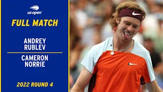 Andrey Rublev vs. Cameron Norrie Full Match | 2022 US Open Round 4