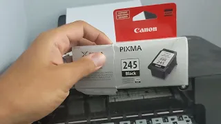 Canon 245 black ink gets the job done and easy install