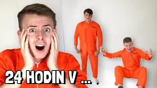 BYLI JSME ZAVŘENÍ 24 HODIN V BLÁZINCI! 😱😷 **extrémní**