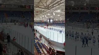 Maine Nordiques celebrate Game 5 overtime win
