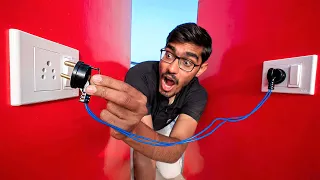 What Will Happen When 2 Plugs Are Connected?😱 बिजली के साथ खतरनाक प्रयोग | Do Not Try