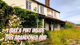 abandoned pub i pour a pint - abandoned places uk - abandoned places