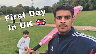 First Day in UK | Playing Tapeball Cricket in London