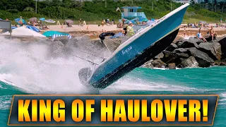 WHEN YOU IGNORE SMALL CRAFT ADVISORIES ! | BOATS AT HAULOVER INLET! | WAVY BOATS