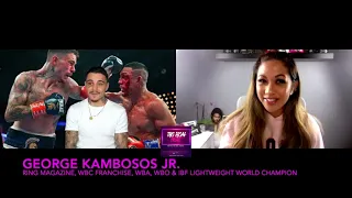 George Kambosos Jr. RESPONSE to Senator Manny Pacquiao's TWEET after his win over Teofimo Lopez