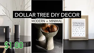 *HIGH-END* DIY Home Decor Dollar Tree (Minimal + Modern)