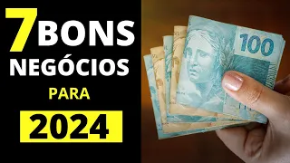 7 Boas oportunidades de negócios para 2024