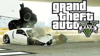 Best Airplane Take Off Crashes (GTA V)