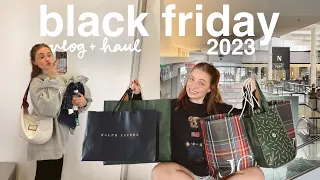 BLACK FRIDAY HAUL & VLOG 2023 (we woke up at 4am...lol)