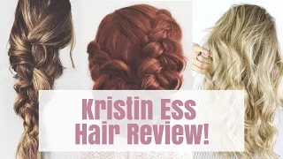 Kristin Ess' Hair Products for Target Review + Try On