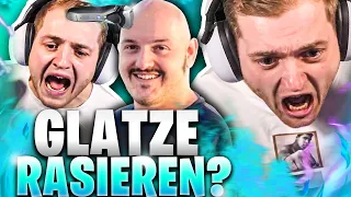 😂🤣XXL BRUCH Challenge ESKALIERT?! | Minecraft DROPPER & GLATZE schneiden? - LEGEND Server!