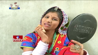 Mangli and Sujatha Funny Conversation | Mangli Compares Makeup With Group Exams | Jordar News | HMTV