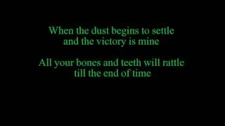 Krypteria - When The Dust Begins To Settle Lyrics