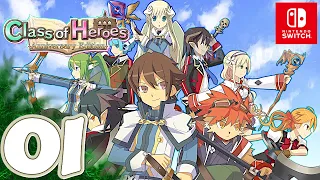 Class of Heroes: Anniversary Edition [Switch] Gameplay Walkthrough Part 1 Prologue | No Commentary