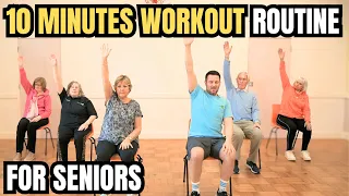 10 Minute Seniors Beginner Seated Exercise Routine