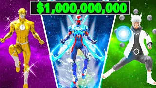 Unlocking Every $1,000,000,000 Suit in GTA 5 RP (Movie)