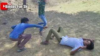 TRY TO NOT LAUGH CHALLENGE😂Must Watch New Funny Video 2021| Comedy Video Episode 12 By Bindas Fun Sk