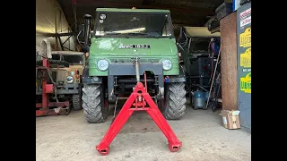 Fabricating folding front linkage for my Unimog 421 (part 1)