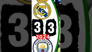 Manchester city vs Real Madrid 3-3 Highlights & All Goals 2024