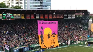Timbers Army unveils tifo ahead of Timbers’ U.S. Open Cup game