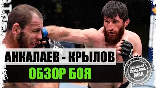 Магомед Анкалаев - Никита Крылов I ОБЗОР БОЯ на UFC VEGAS 20