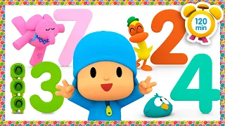 🔢POCOYO ESPAÑOL - APRENDE A CONTAR: LOS NÚMEROS DEL 1 AL 10 [120 min] CARICATURAS y DIBUJOS ANIMADOS