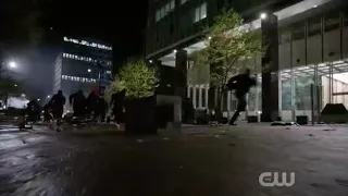 Arrow season 4 Green arrow ve damian darhek final fight