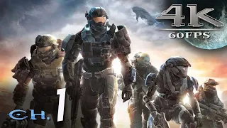 Halo: Reach - [4K/60fps] (100%, Legendary, All Data Pods) Walkthrough Part 1 - Winter Contingency