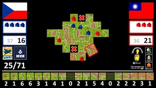 World Championship Carcassonne Essen 2022 - SEMIFINAL (Blocked position)