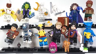 LEGO 71039 Marvel Minifigures Series 2 | LEGO Minifigures Stop Motion Review | LEGO VS Movie
