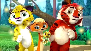 Leo and Tig 🦁 Our funny friends 🐯 Funny Family Good Animated Cartoon for Kids