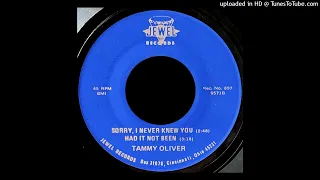 Tammy Oliver - Sorry I Never Knew You - Jewel 45 (OH Gospel Bop)