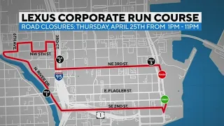 Thousands to take part in Lexus Corporate Run in Miami on Thursday