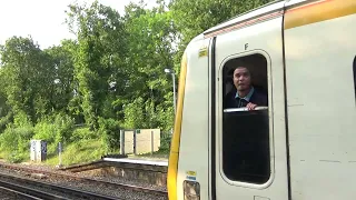 Class 465 Arrives and Departs Sydenham Hill with 96 stock Met-Cam Motors