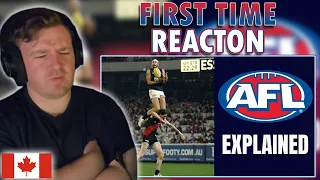 ICE HOCKEY FAN REACTS: What is AFL? Australian Rules Football Explained