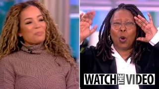 The View Sunny Hostin forces Whoopi Goldberg to cut to commercial after wild story