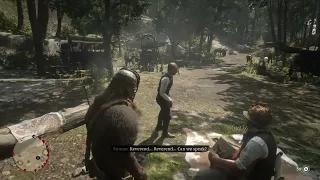 RDR2 - Strauss Is Shivering in His Shoes