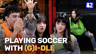 Watch how wild it gets when (G)I-DLE plays soccer with a fan ⚽️ㅣ82minutes