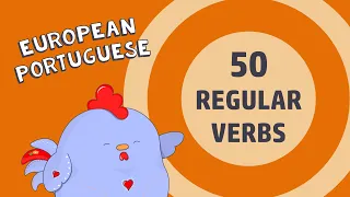 50 REGULAR VERBS in Portuguese || Self-Study European Portuguese + DOWNLOAD [ENG/PT SUB]