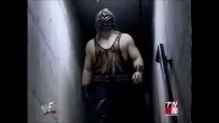 Kane walking backstage before facing The Undertaker - WWE