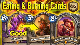 My Eating & Burning Opponent's Cards Is Back In 2024 At Wild Showdown in the Badlands | Hearthstone