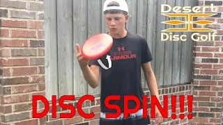 HOW TO SPIN A DISC LIKE SIMON LIZOTTE!!! PLEASE SUBSCRIBE IF YOU LEARNED SOMETHING!!!