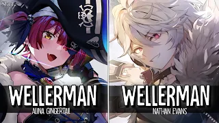 [Switching Vocals] - Wellerman Female x Male | Nathan Evans ✕ Alina Gingertail (Benjamin Pulliam)