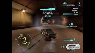 Need For Speed Carbon Awesome Start to Finish Drift Record