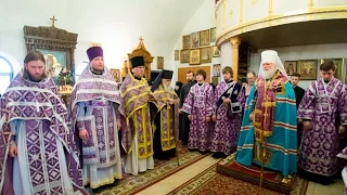 Праздничный молебен в день памяти преп. Иоасафа Снетогорского